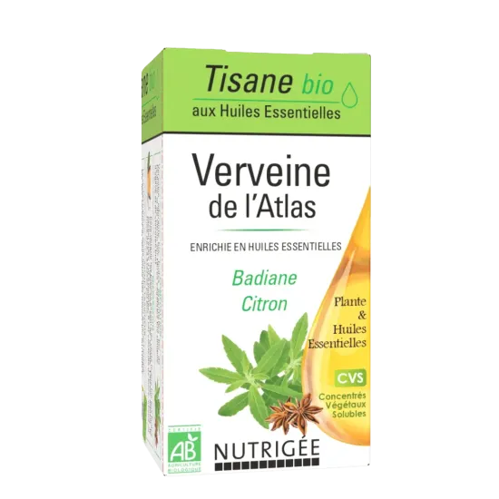 Organic Atlas Verbena Herbal Tea 20 Bags – Digestion | Nutrigée