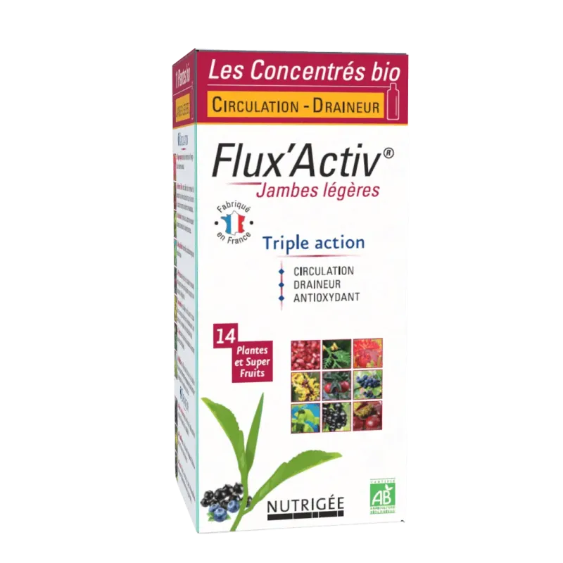 Flux’Activ® – Jambes légères – 300 ml | NATURAMedicatrix