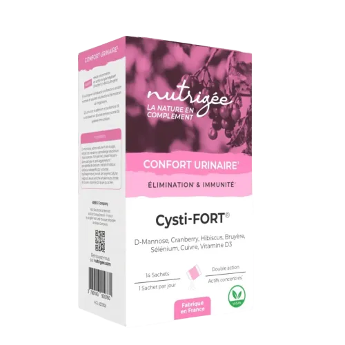 Cysti-FORT confort urinaire D-mannose cranberry | NATURAMedicatrix