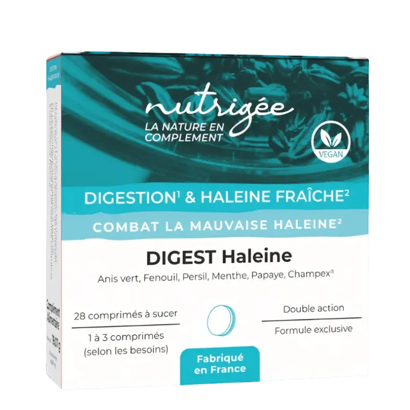 DIGEST Haleine — Pour la mauvaise haleine — NUTRIGÉE