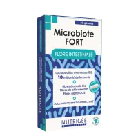 Microbiote FORT – Darmflora – 30 capsules | Nutrigée