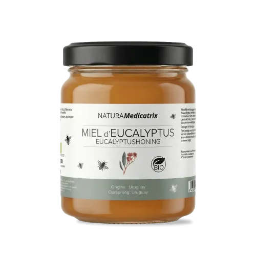Miel d’Eucalyptus Bio Uruguay 400 g | NATURAMedicatrix