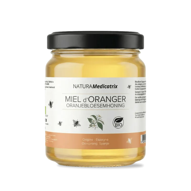 Miel d’Oranger Bio Espagne 400 g | NATURAMedicatrix