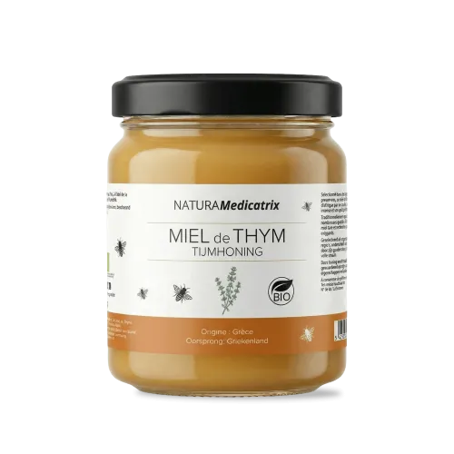 Miel de Thym Bio Grèce 400 g | NATURAMedicatrix