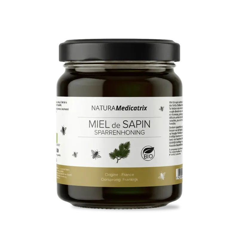Miel de Sapin Bio Haute-Loire 400 g | NATURAMedicatrix