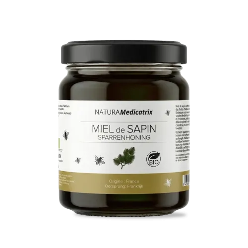 Miel de Sapin Bio Haute-Loire 400 g | NATURAMedicatrix