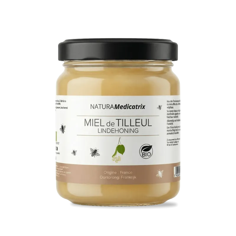 Miel de Tilleul Bio France (Picardie) | Miel frais et aromatique | NATURAMedicatrix