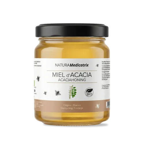 Miel d’Acacia Bio Haute-Saône | Récolté en France – NATURAMedicatrix