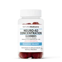 Neuro-AD Gummies (fraise et framboise) — 60 gummies — NATURAMedicatrix