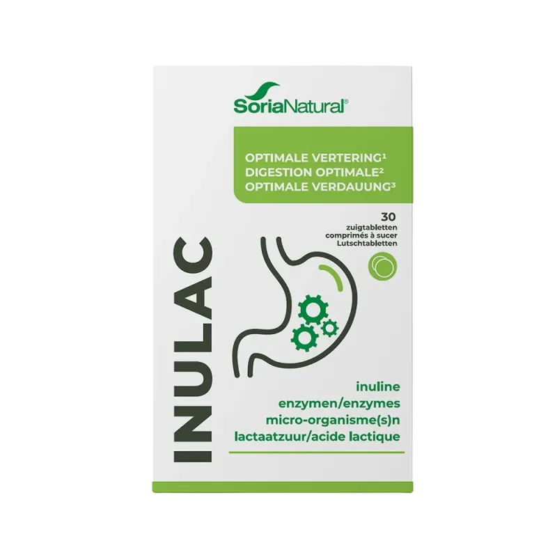 Inulac 30 comprimés à sucer | Digestion, Transit & Flore intestinale