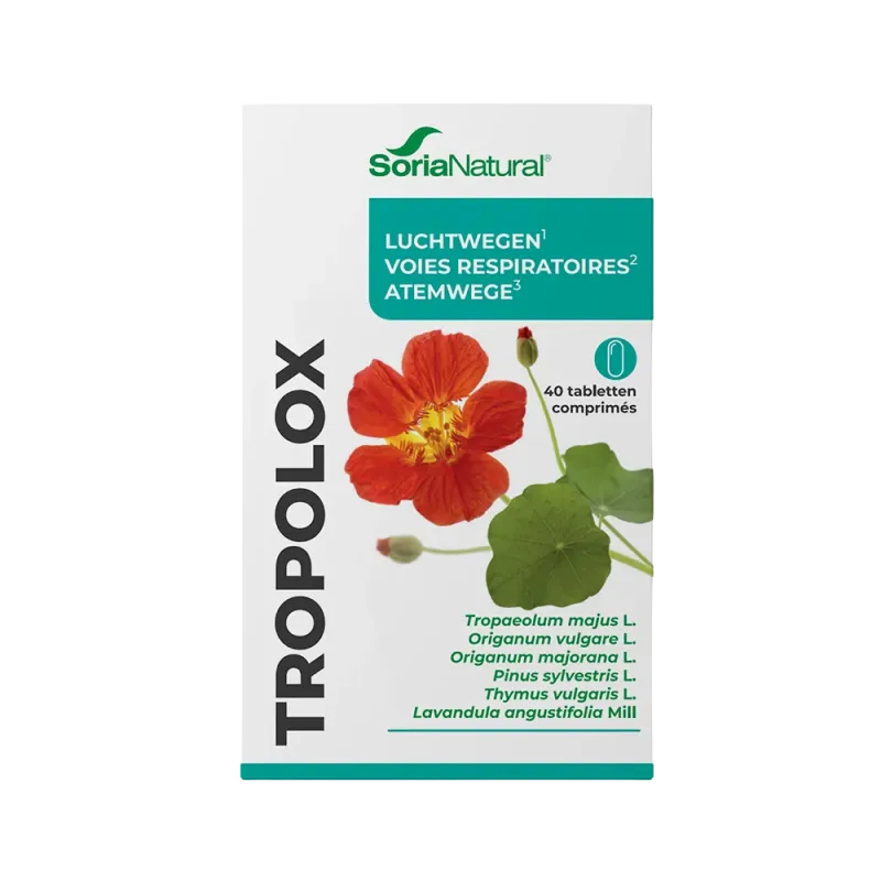 Tropolox 40 comprimés | Immunité, Gorge & Voies respiratoires