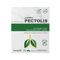 Pastilles Pectolis 36 comprimés | Gorge & Voies respiratoires