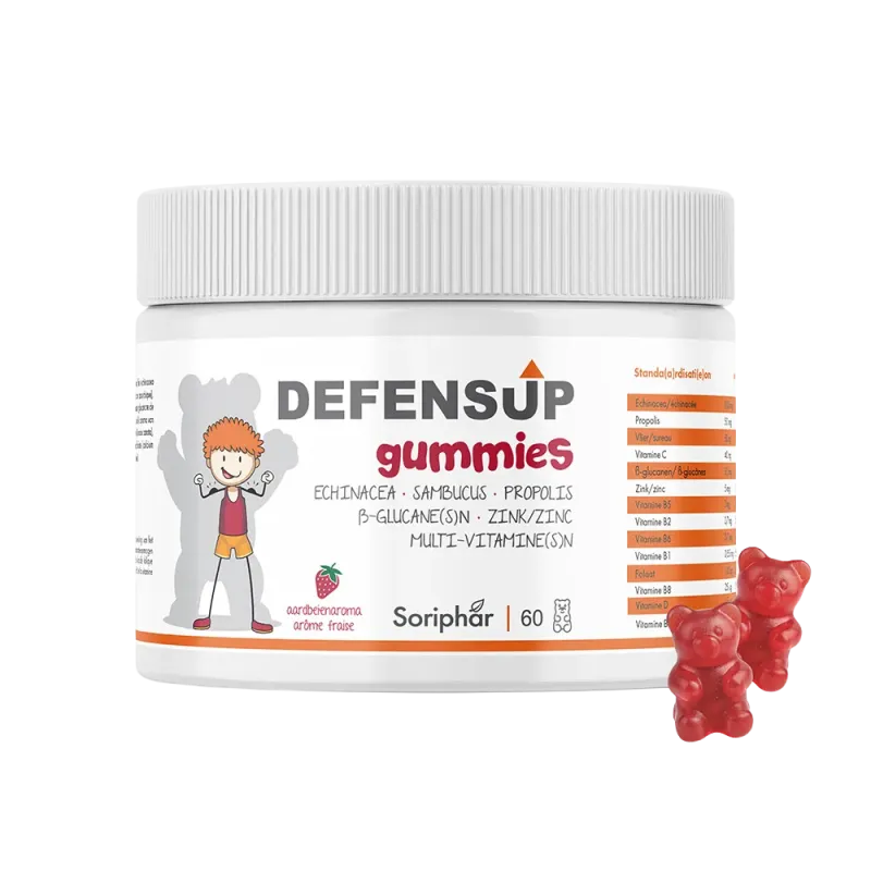 Defensup Gummies 60 gommes | Immunité & Vitalité