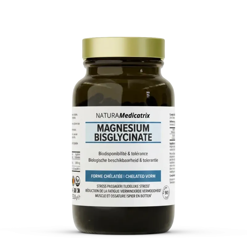 Magnesium Bisglycinate - 90 gélules - NATURAMedicatrix