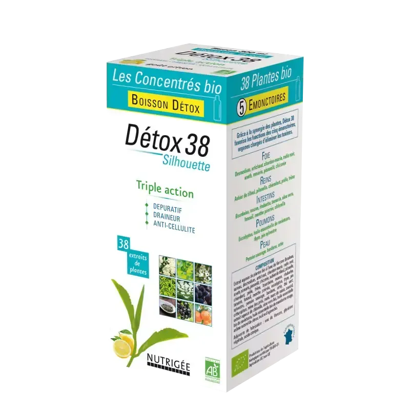 Boisson Détox 38 Silhouette — 300 ml — Nutrigée