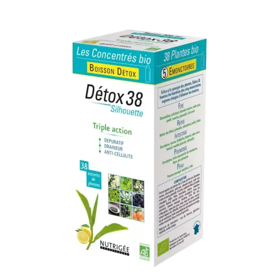 Boisson Détox 38 Silhouette — 300 ml — Nutrigée