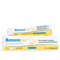 Hemorobee® natürliche Hämorrhoidensalbe 20 g – Propolis & Kamille