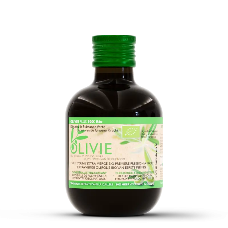 Olivie Plus 30x Bio 250 ml – Polyphenol Rich Olive Oil | Olivie Pharma