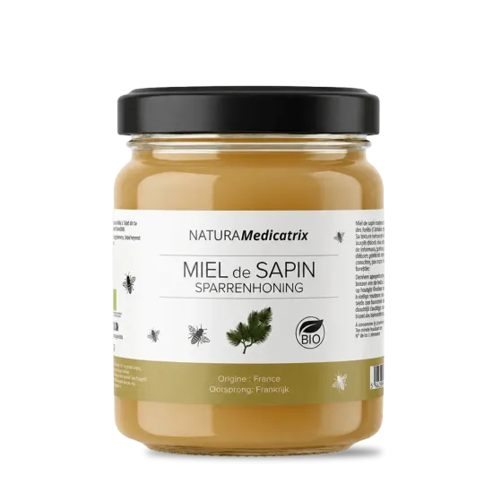 Miel de Sapin Bio Haute-Loire 400 g | NATURAMedicatrix
