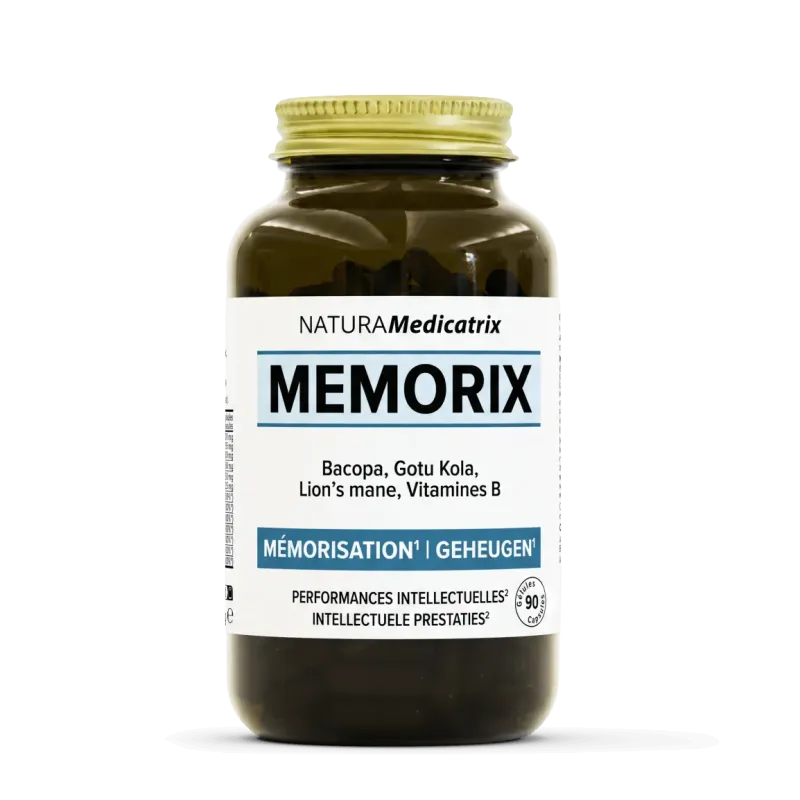 Memorix - 90 gélules - Concentration, mémoire, apprentissage
