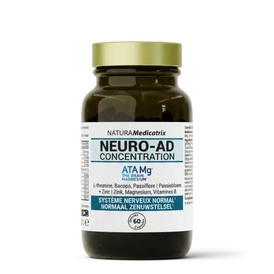 Neuro-ad-concentratie 60 capsules - Memory & Concentration | NATURAMedicatrix