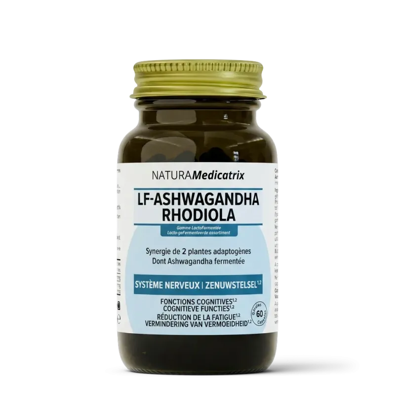 LF-ASHWAGANDHA-RHODIOLA — 60 gélules — NATURAMedicatrix