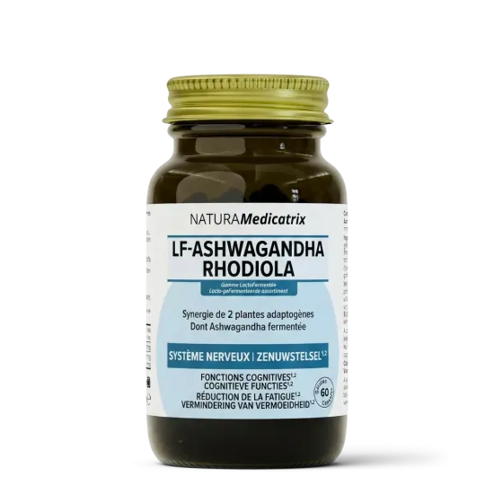 LF-ASHWAGANDHA-RHODIOLA — 60 gélules — NATURAMedicatrix