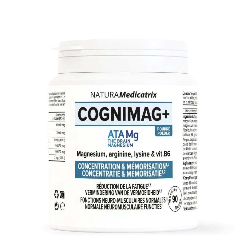 Cognimag + 90 measurements - anti-stress magnesium & concentration | NATURAMedicatrix