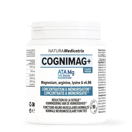 Cognimag + 90 Messungen - Anti-Stress-Magnesium & Konzentration | NATURAMedicatrix