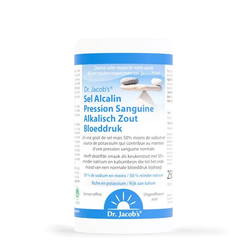 Basisches Salz Blutdruck 250 g | Dr. Jacob's®