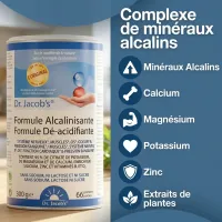 Alkalinizing Formule 300 g – Acid-basic balance | Dr. Jacob's
