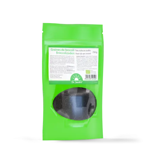 Graines de brocoli BIO (riche en soufre) - 250g - Dr Jacob's
