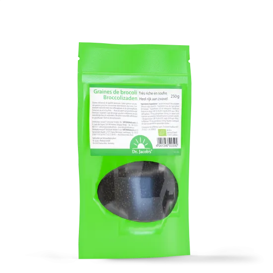 Organic Broccoli Seeds (Rich in Sulphur) – 250 g | Dr. Jacob's