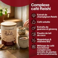 ReiChi Cafe 300 g - Kaffee mit Reishi Konzentrat 10: 1 | NATURAMedicatrix