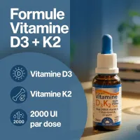 Vitamine D3K2 Sterk 20 ml – 2000 UI D3 + K2 | Dr. Jacob's