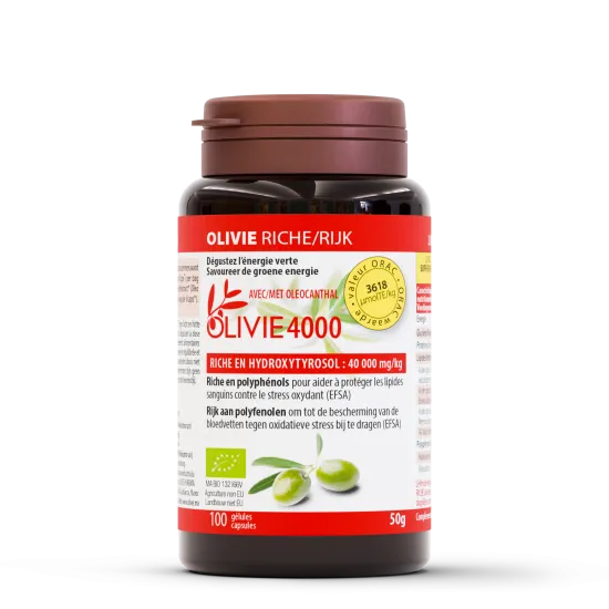 Olivie Rich 100 Capsules – HydroxyTyrosol & Polyfenols | Olivie Pharma