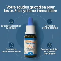 Vitamine D3K2 Sterk 20 ml – 2000 UI D3 + K2 | Dr. Jacob's