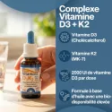 Vitamine D3K2 Sterk 20 ml – 2000 UI D3 + K2 | Dr. Jacob's