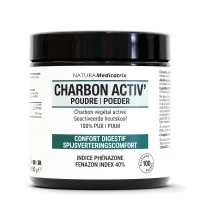 Activering houtskool 'poeder 150 g - Comfort | NATURAMedicatrix