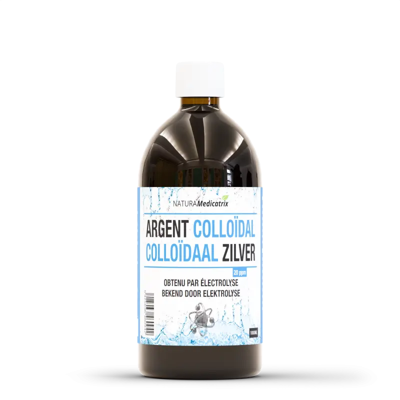 Argent Colloïdal (20 ppm) — 1L — NATURAMedicatrix
