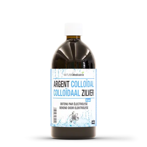 Argent Colloïdal (20 ppm) — 1L — NATURAMedicatrix