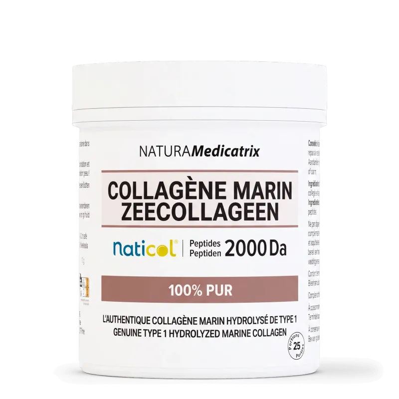 Naticol® Marine Collageen 250 G - Peptides 2000 DA | NATURAMedicatrix