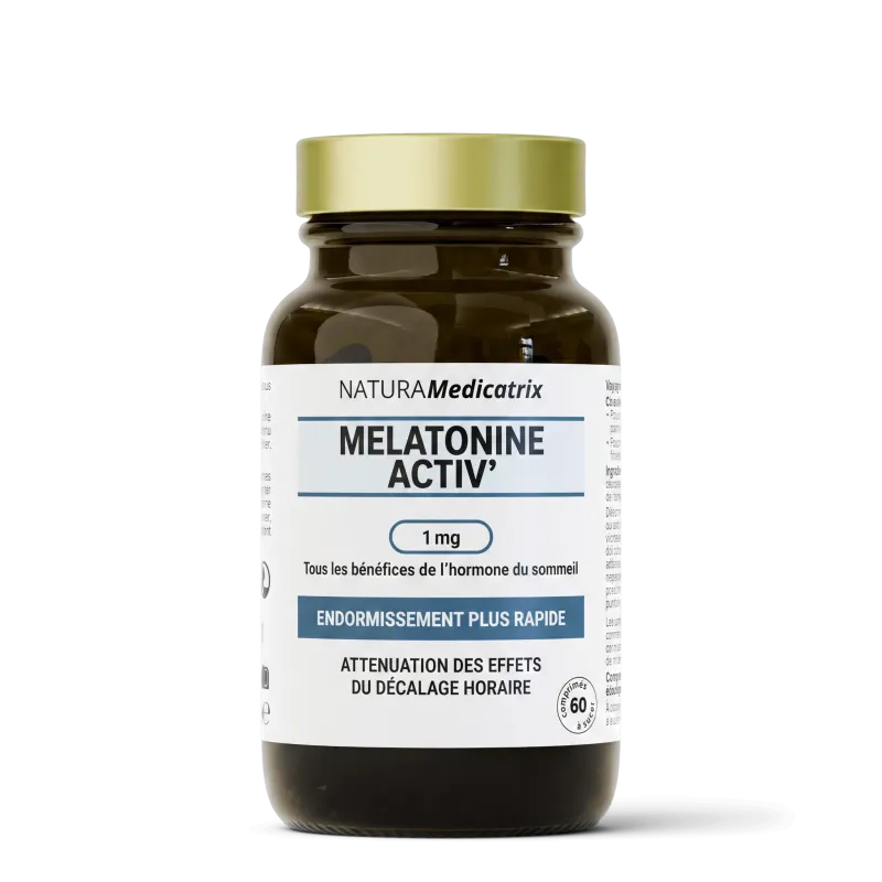 Melatonine activ’ — 60 comprimés — NATURAMedicatrix
