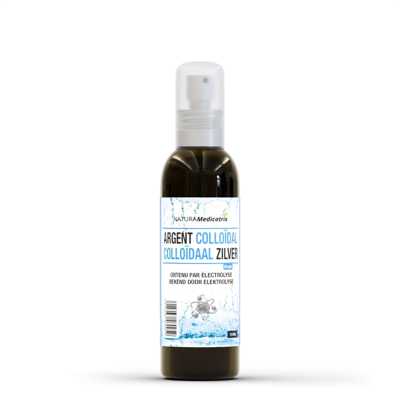 Argent Colloidal vaporisateur 20ppm - 150ml - NATURAMedicatrix
