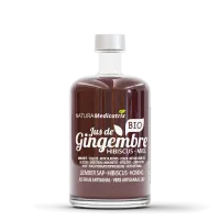 Ginger Hibiscus & Honey Organic 700 ml - Vitaliteit & Digestie | NATURAMedicatrix