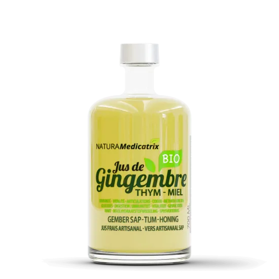 Jus bio de Gingembre + Thym + Miel — 700ml — NATURAMedicatrix
