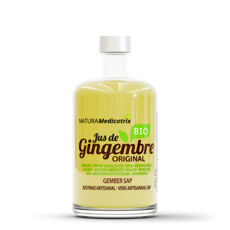 Jus de Gingembre Original Bio - 700ml - NATURAMedicatrix
