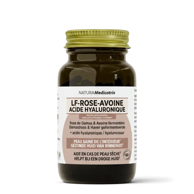LF-Rose Avoine (+ acide hyaluronique) - 60 gélules - NATURAMedicatrix