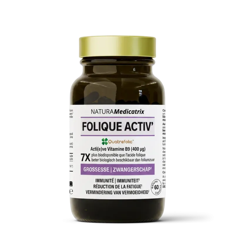 Folique activ' (vitamine B9) — 60 gélules — Immunité