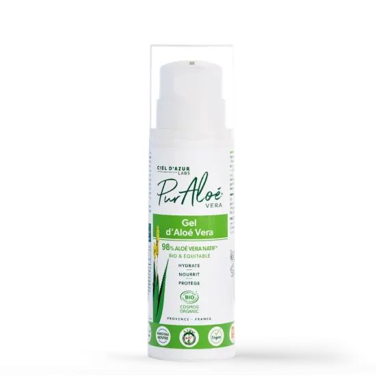 Gel Externe d'Aloé Vera 98% Bio & Equitable - 250ml - Pur'Aloé